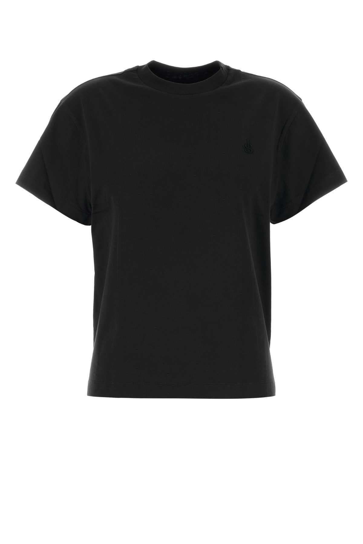 Cotton T-Shirt — Black