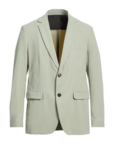 Man Blazer Sage green Size 40 Polyamide, Elastane