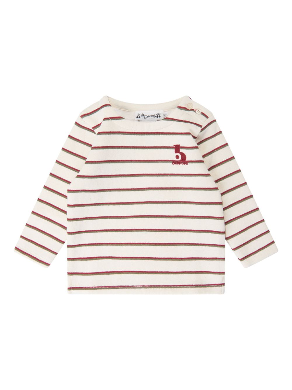 Striped t-shirt - Neutrals