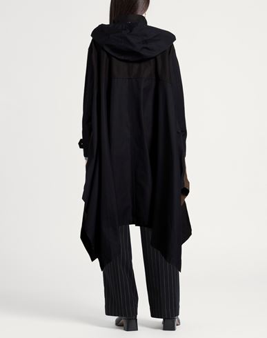 Woman Overcoat & Trench Coat Midnight blue Size 2 Cotton