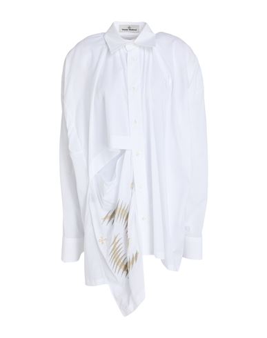 Woman Shirt White Size M Cotton