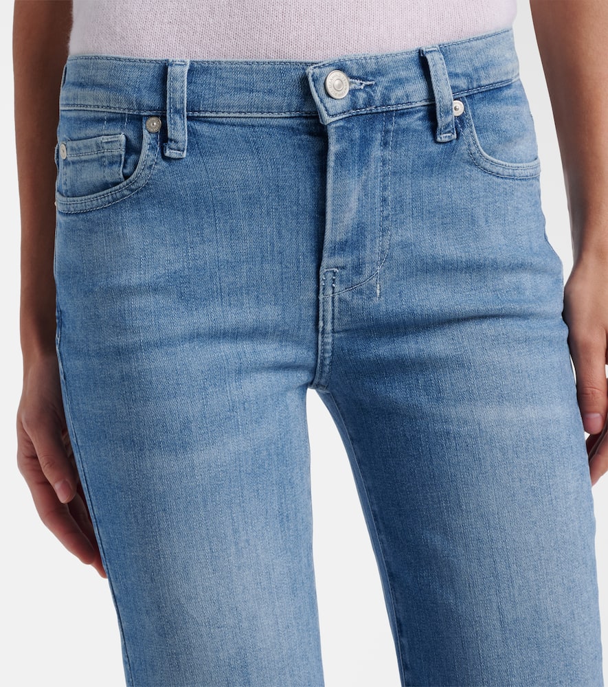 Dojo cropped flared jeans