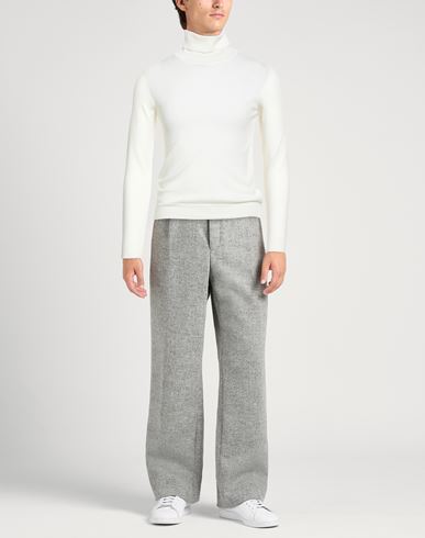 By Slowear Man Turtleneck Ivory Size 36 Virgin Wool