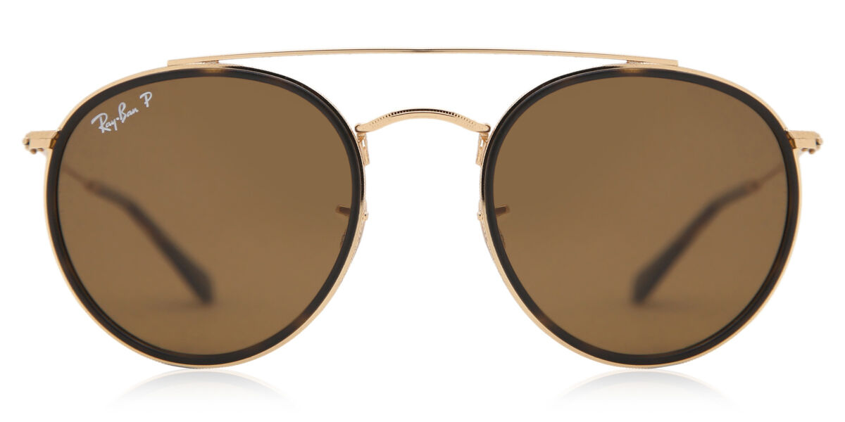 Ray-Ban RB3647N Polarized 001/57 Men's Sunglasses Black
