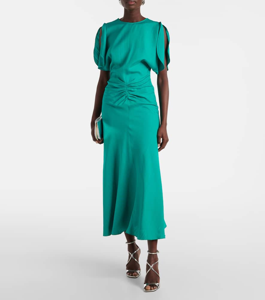 Victoria Beckham Gathered midi dress