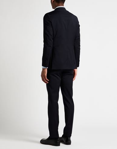 Man Suit Black Size 36 Virgin Wool