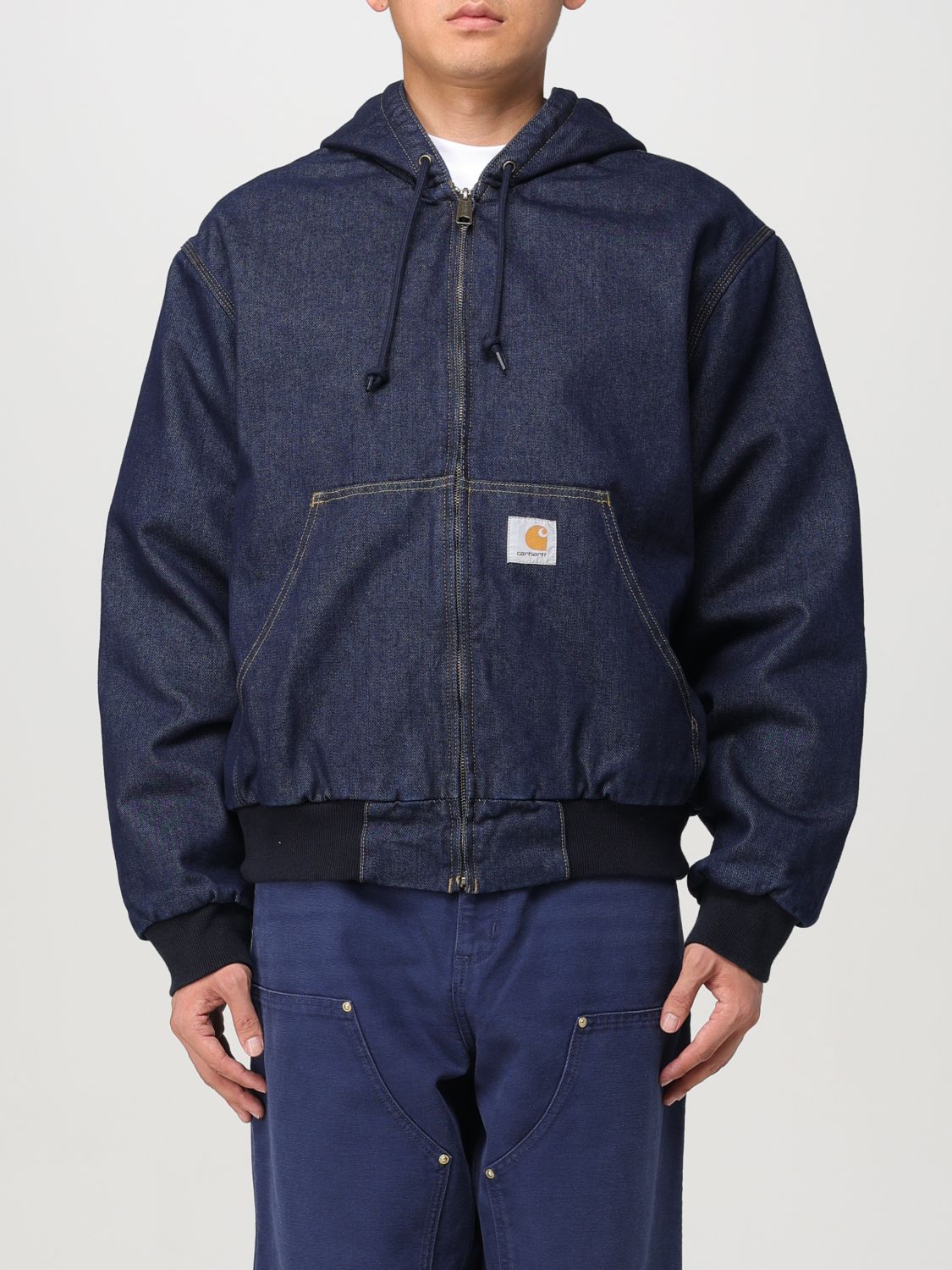 OG Active denim hooded jacket - Blue