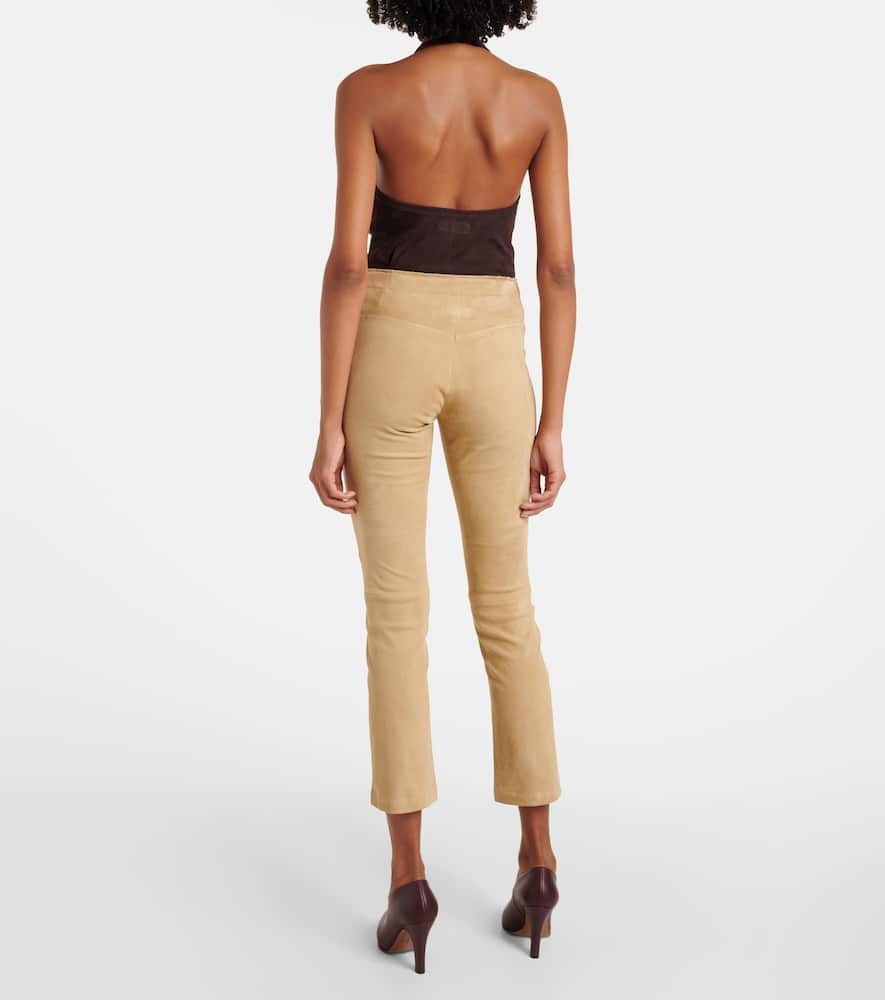 JP Twenty flared suede leggings