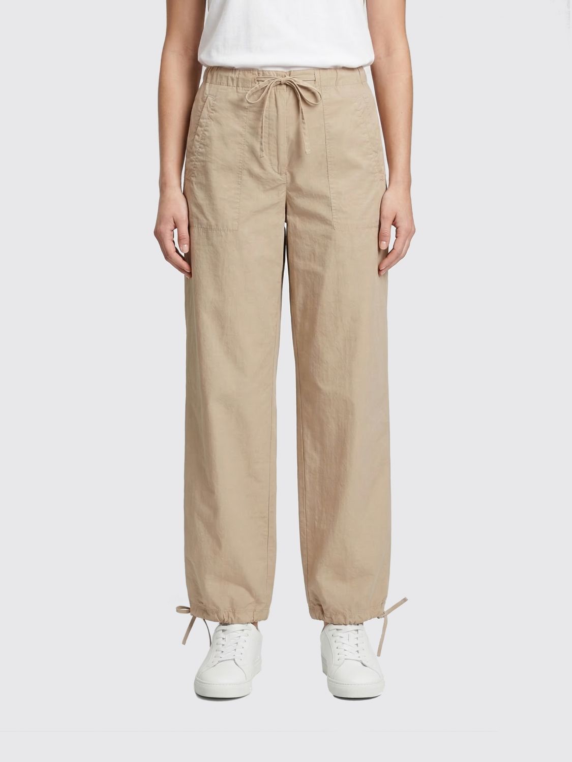 Pants Woman color Beige