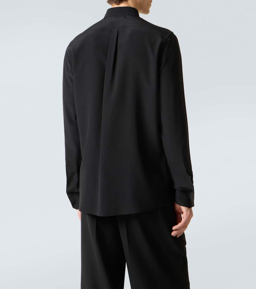 Silk crêpe de chine shirt