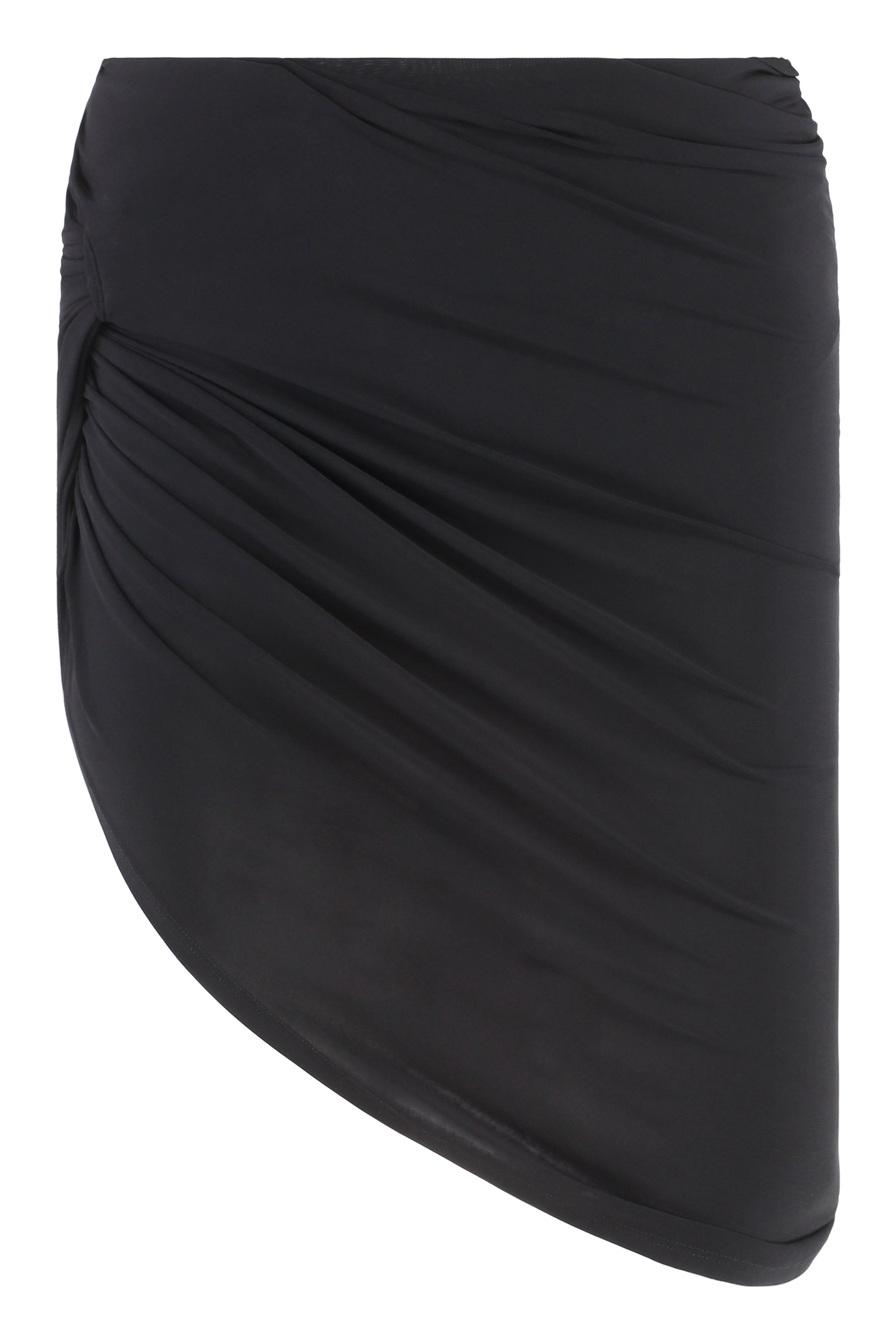 Asymmetric Draped Skirt