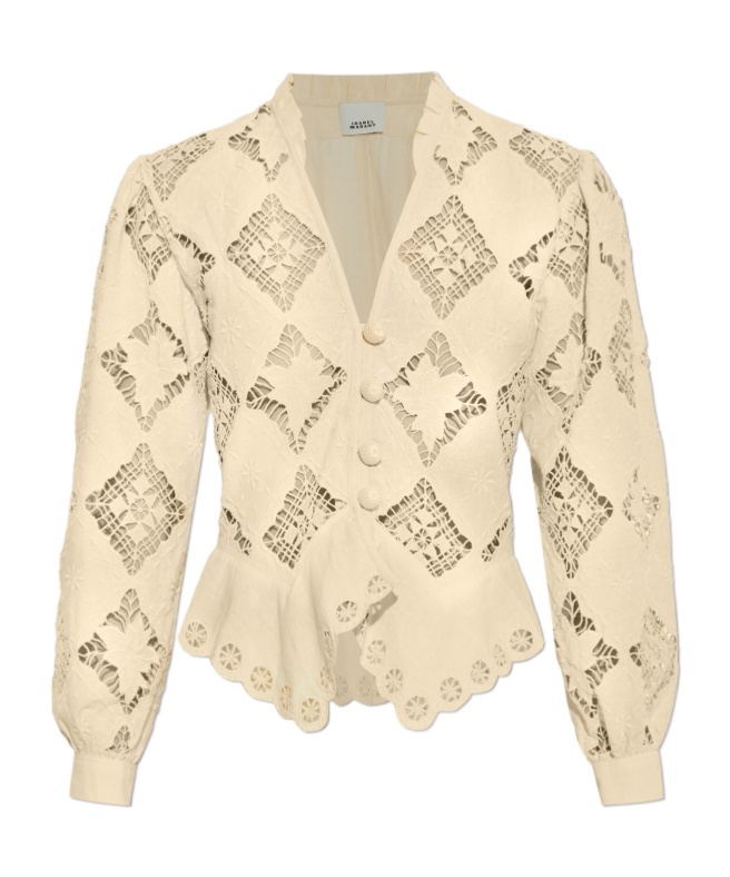 Nina Broderie-Anglaise Top