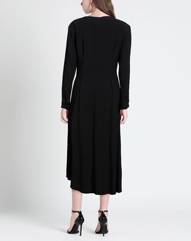 Woman Midi dress Black Size 2 Viscose, Acetate