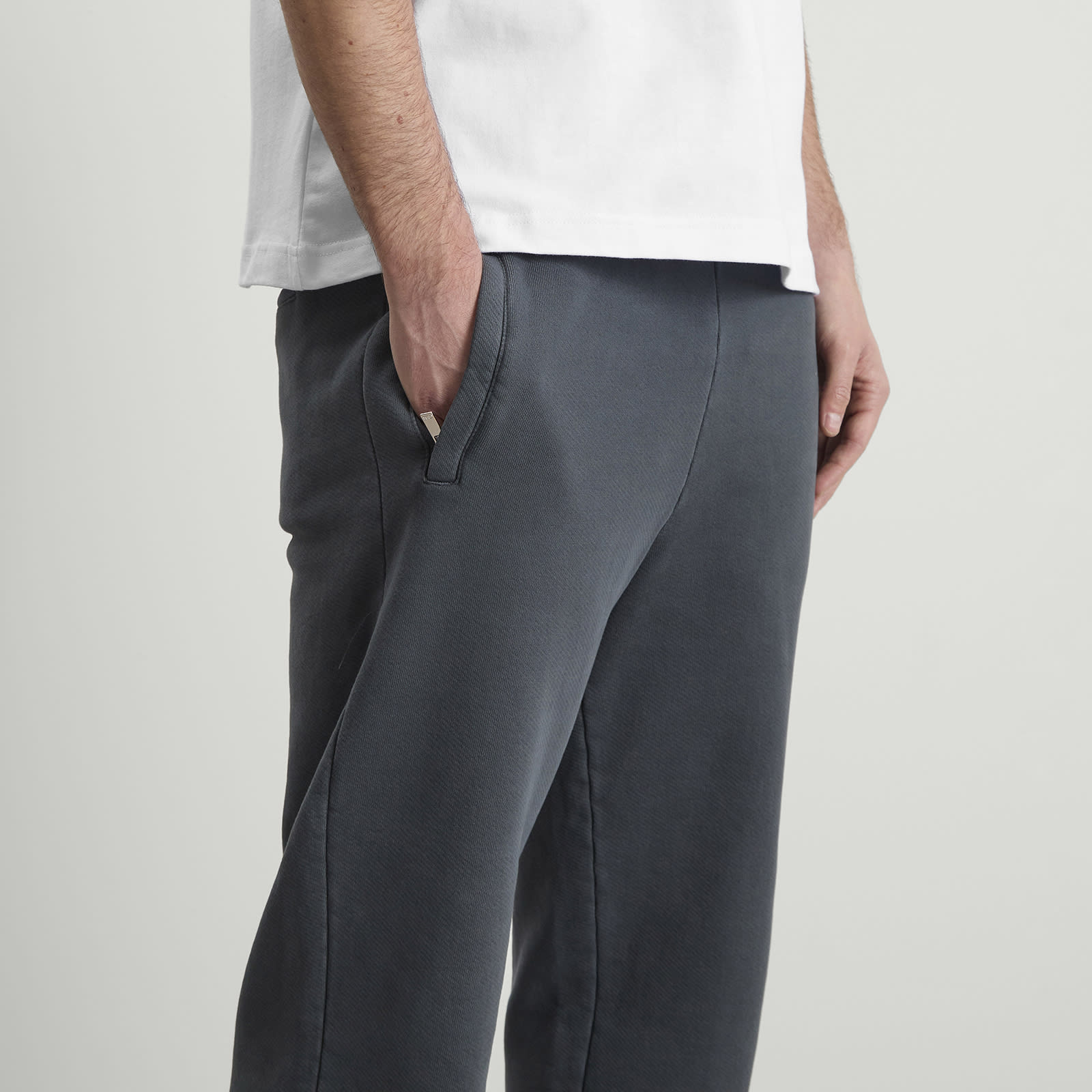 Men's Club Sweatpants Washed Grey
