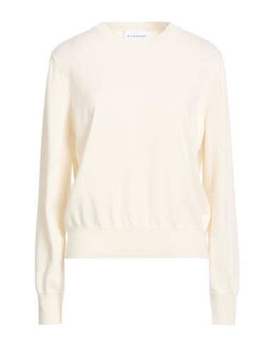 Woman Sweater Cream Size M Cashmere