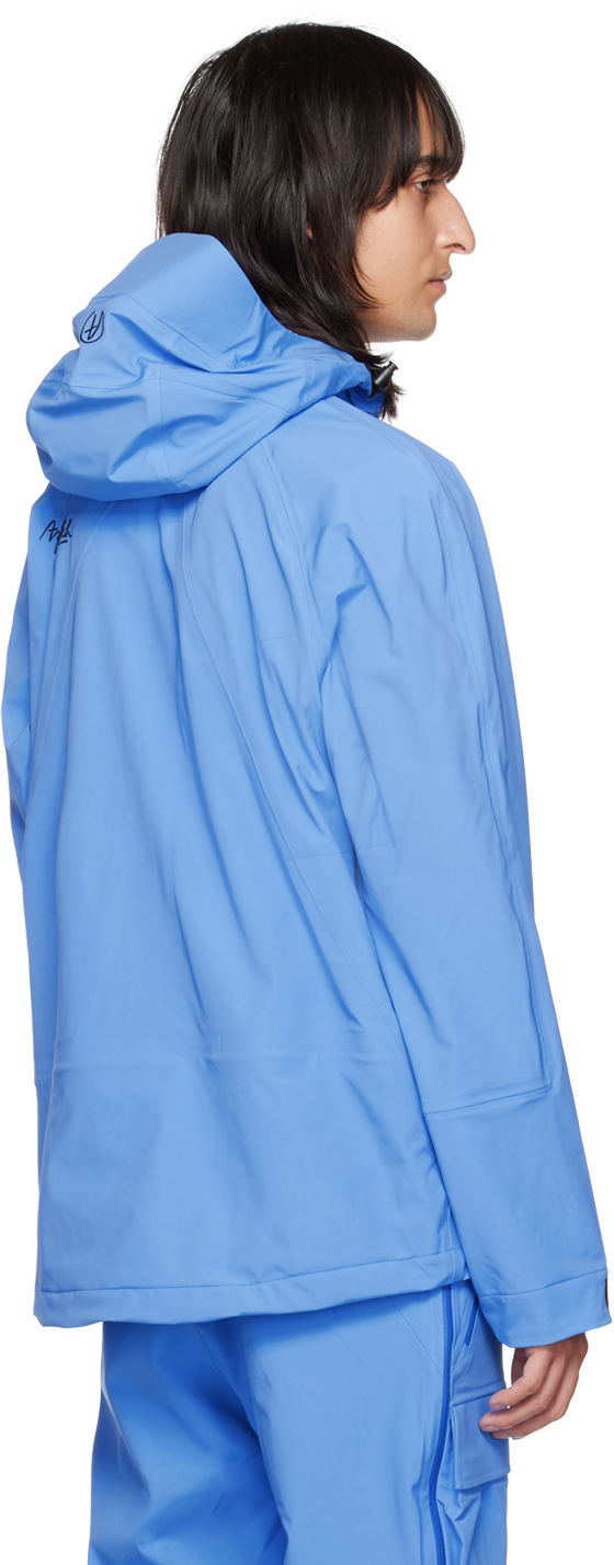 Hayden 3L shell jacket in blue