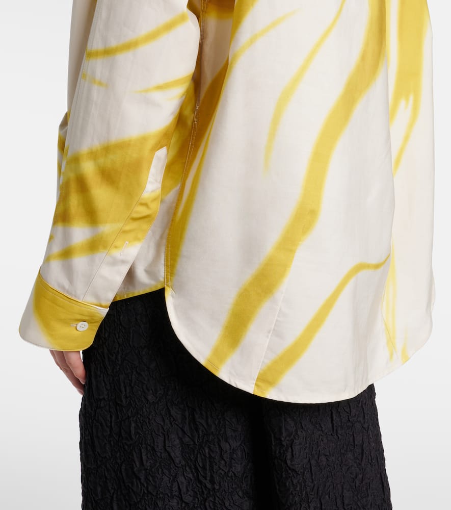 Printed cotton shirt