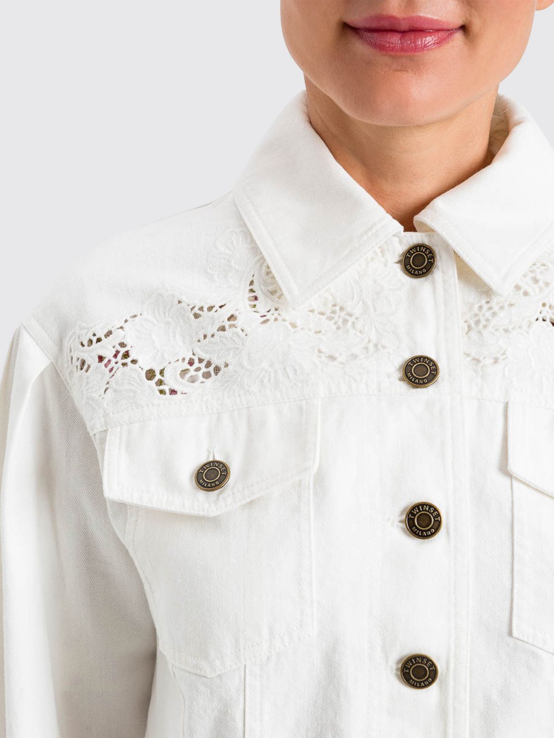 Jacket Woman color White