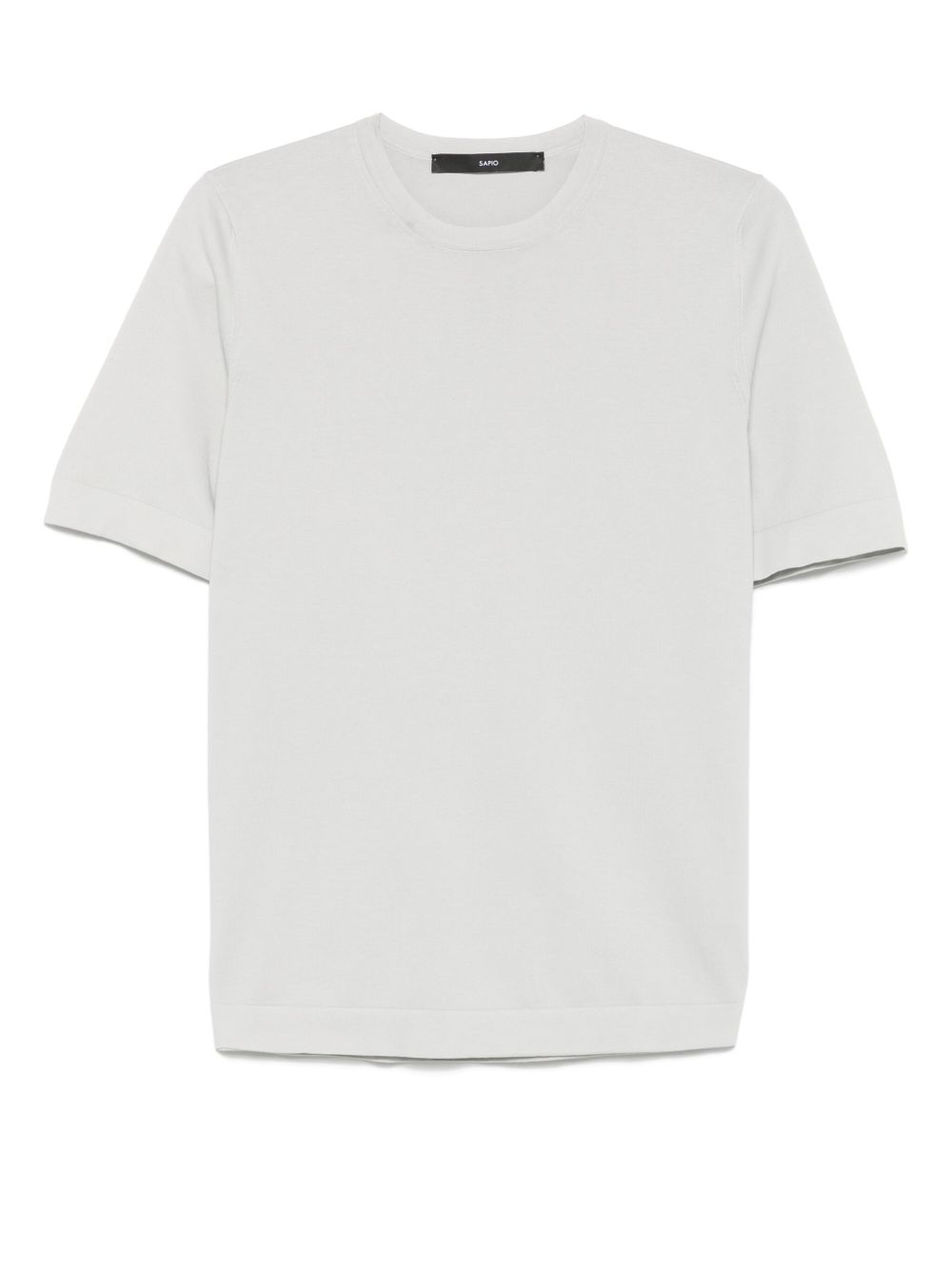 SAPIO fine-knit T-shirt - Grey