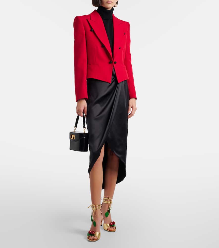 Virgin wool blazer