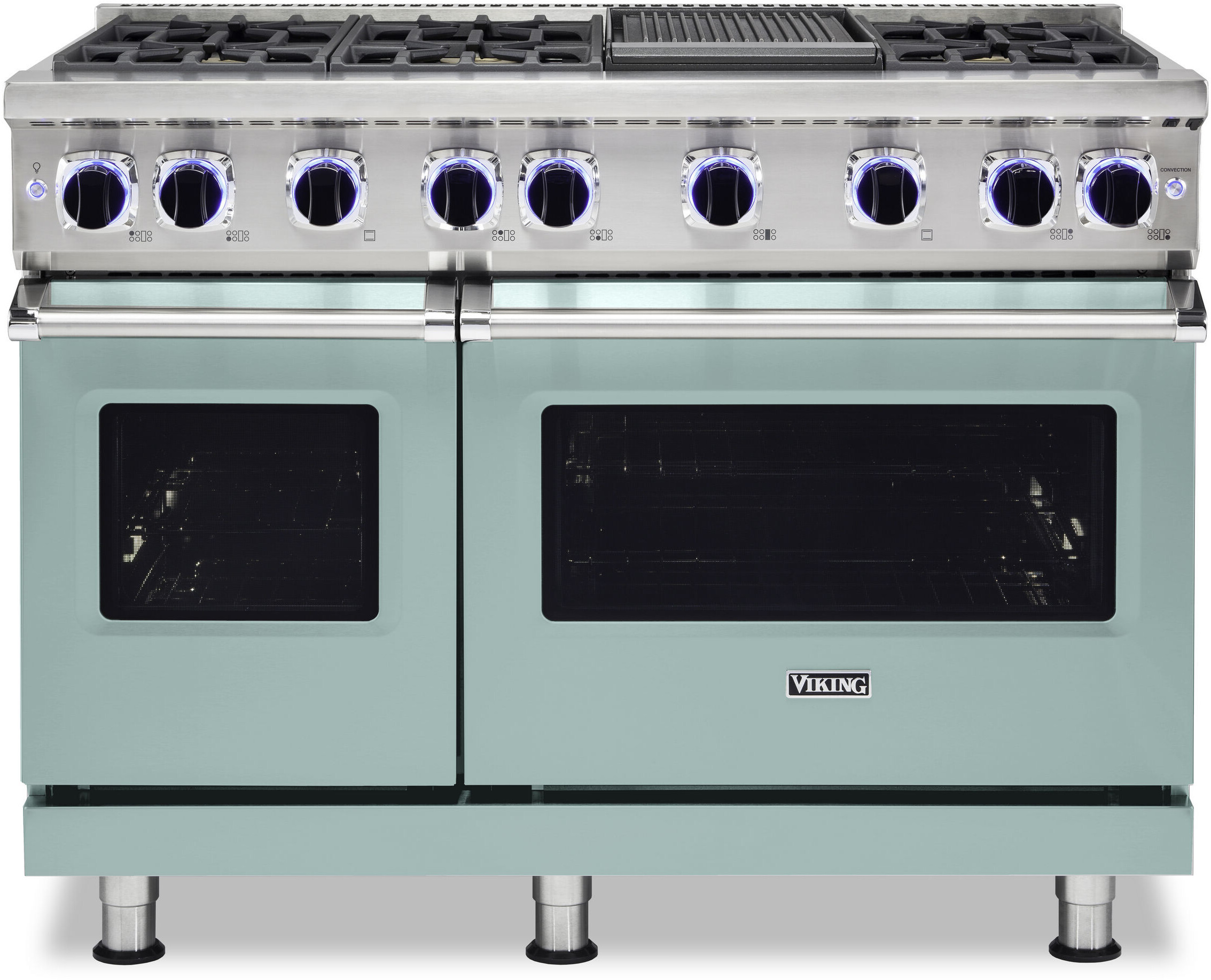 Viking 7 48" Dual Fuel Liquid Propane Range VDR74826GSPLP