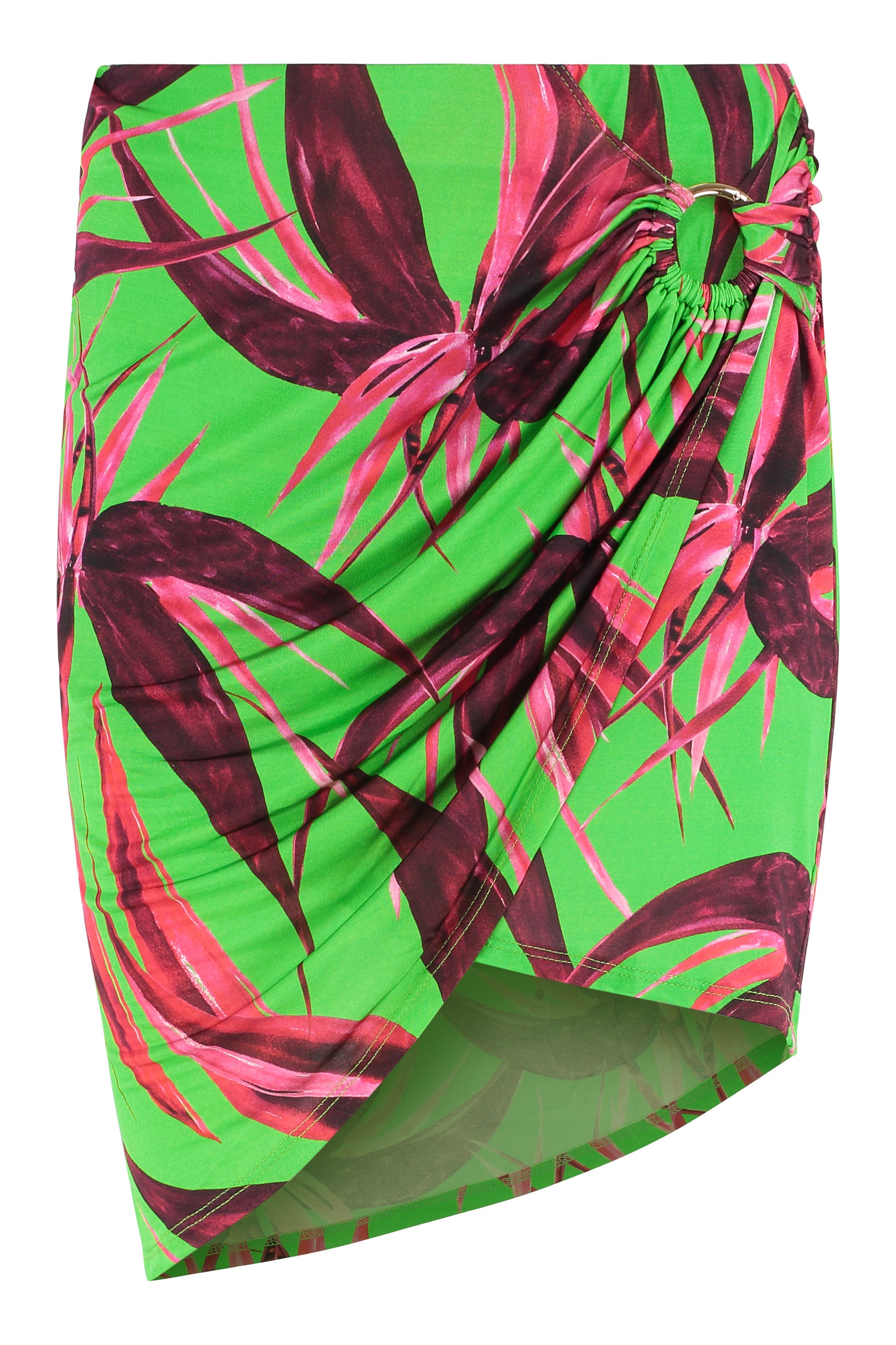 Coastline Printed Mini Skirt