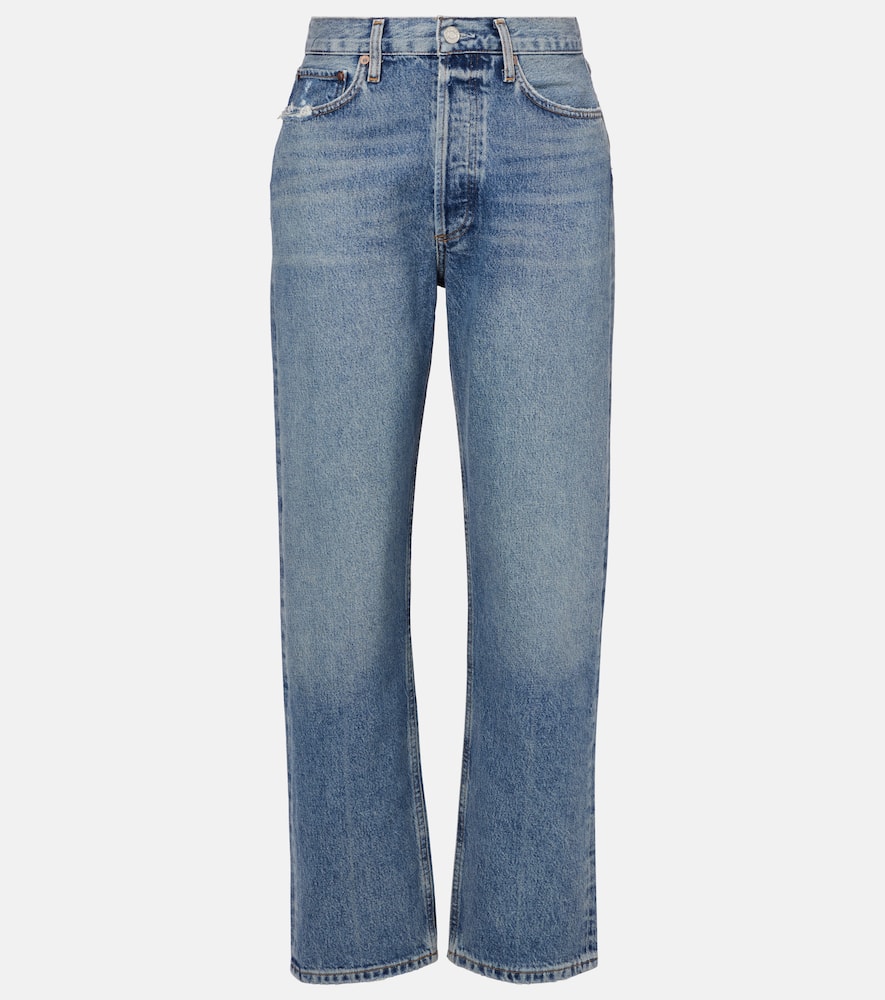 90s mid-rise straight jeans