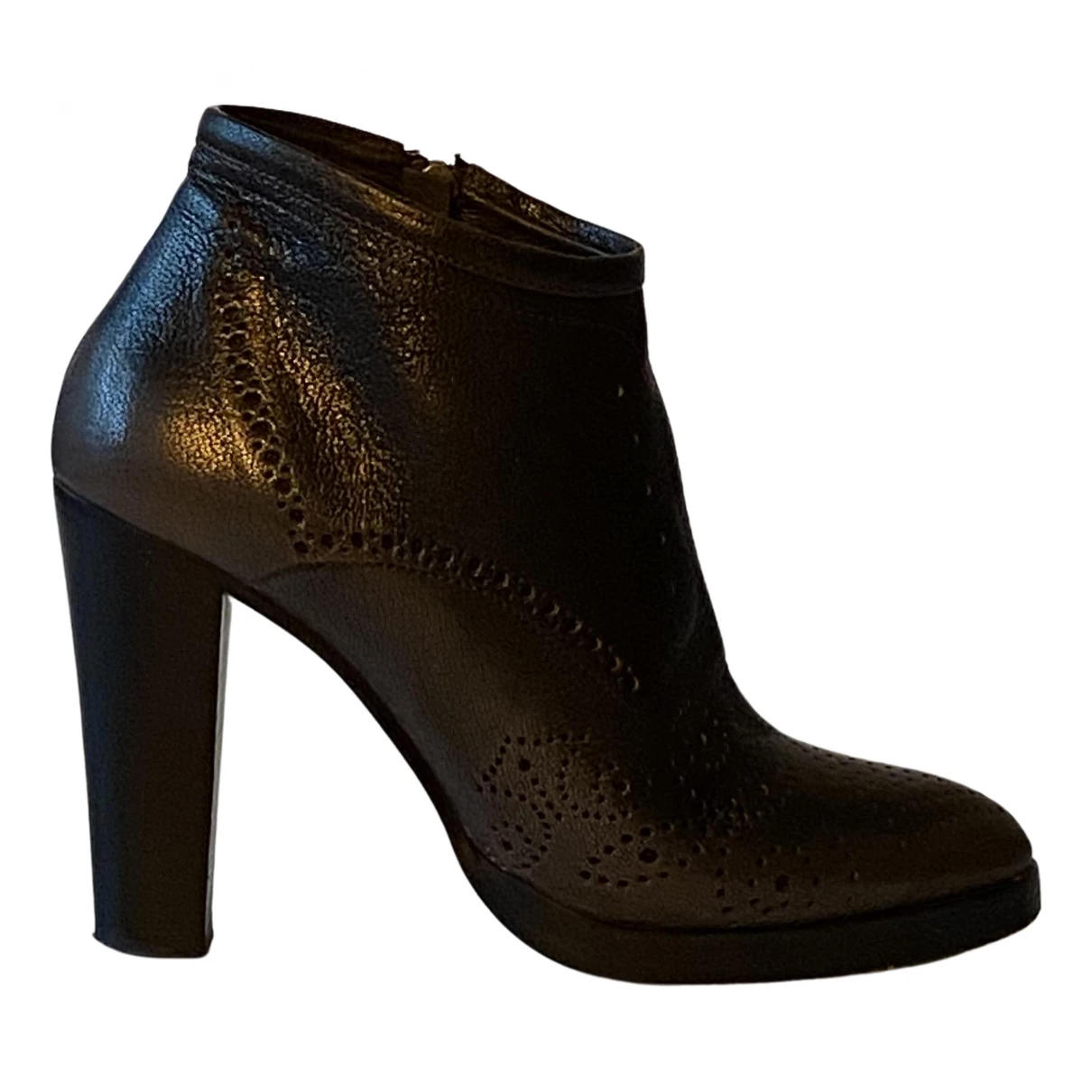 Ankle boots A. F.Vandevorst Leather for Female 39 IT