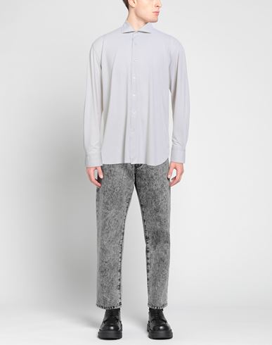 Vintage Man Shirt Off white Size 16 Polyamide, Elastane