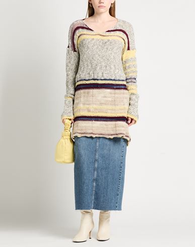 Woman Sweater Beige Size 2 Mohair wool, Cotton, Nylon, Wool