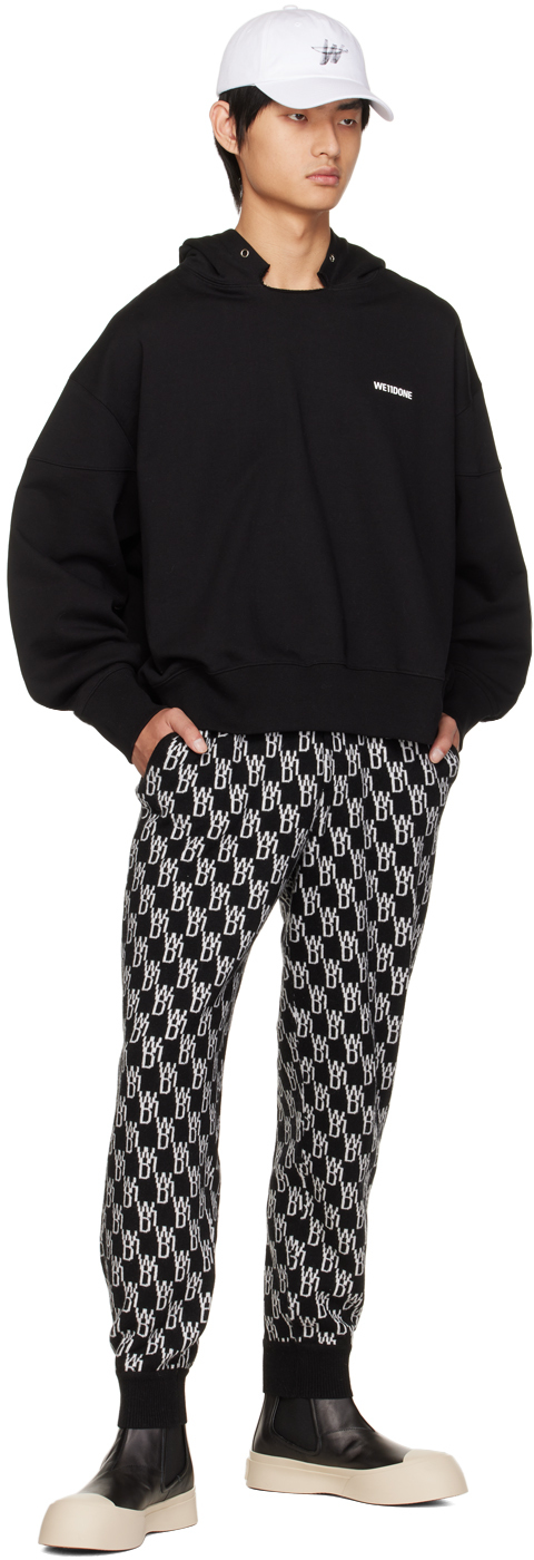 Black signature hoodie