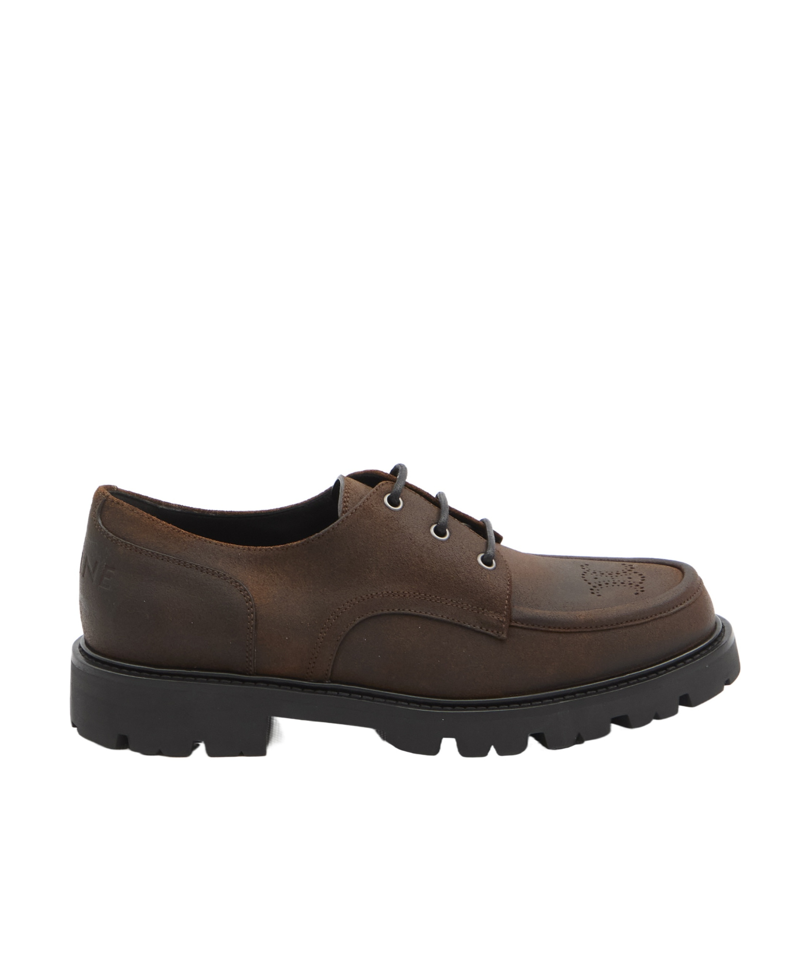 MARGARET DERBY IN WAXED SUEDE CALFSKIN