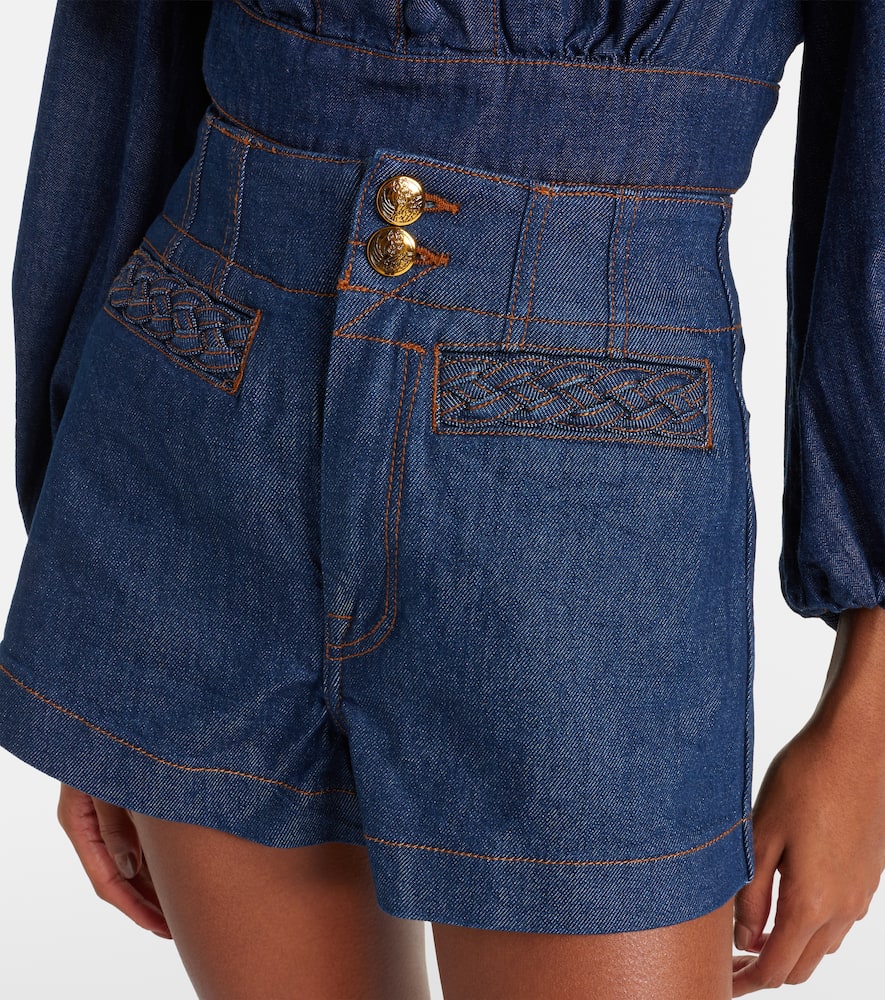 Awaken high-rise denim shorts