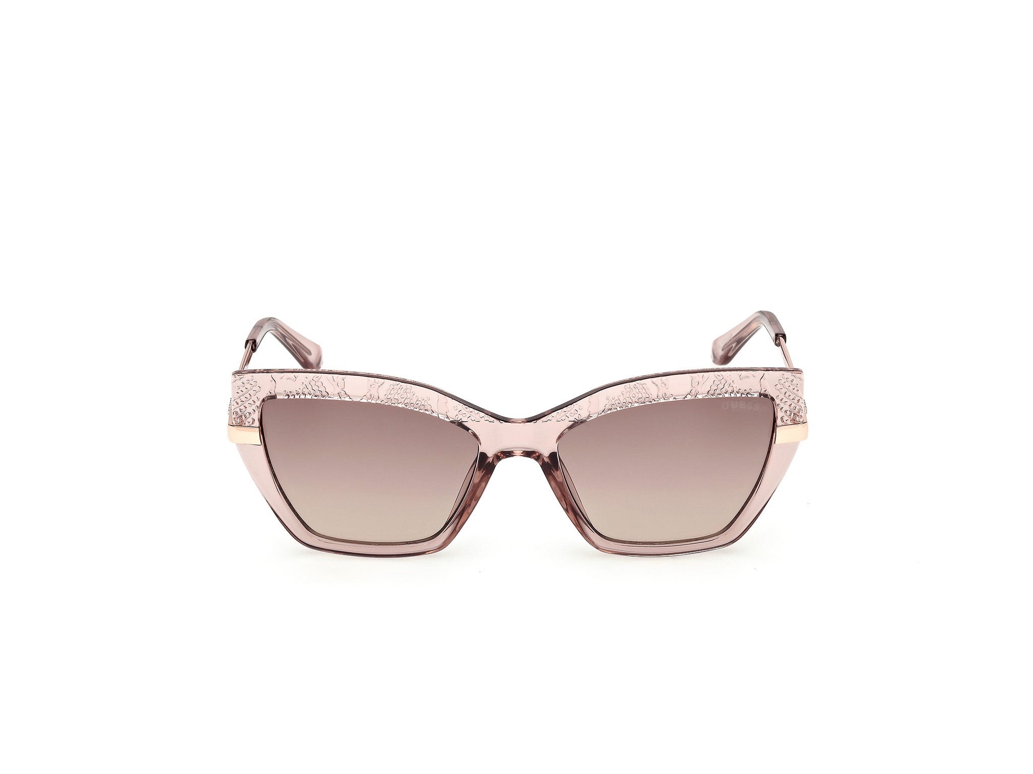 Guess Mujer Guess GU00216 57F Gafas de sol Inyectado Beige Marrón Cuadrada Norma