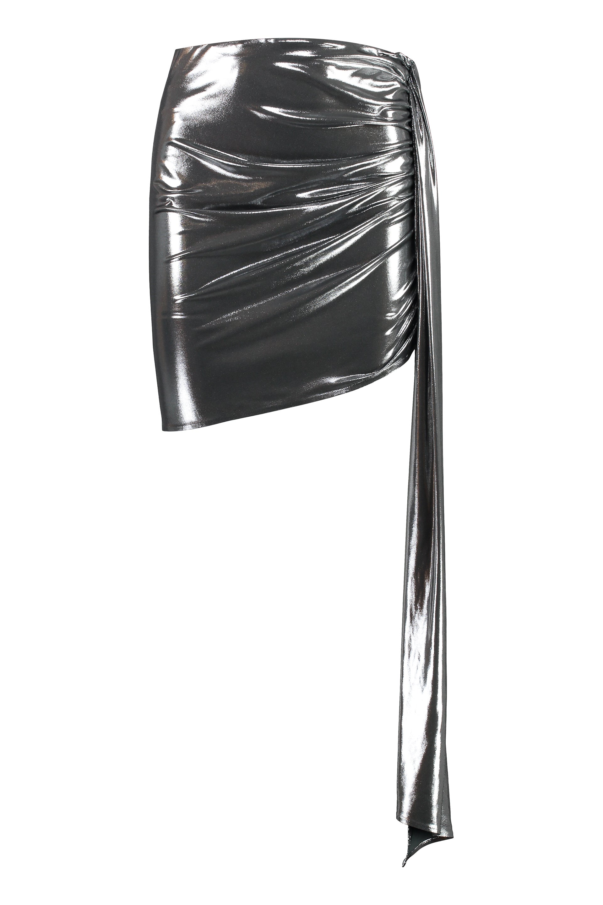 Asymmetric Mini Skirt