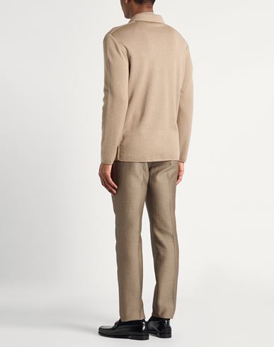 Man Jacket Beige Size M Wool, Silk, Cashmere