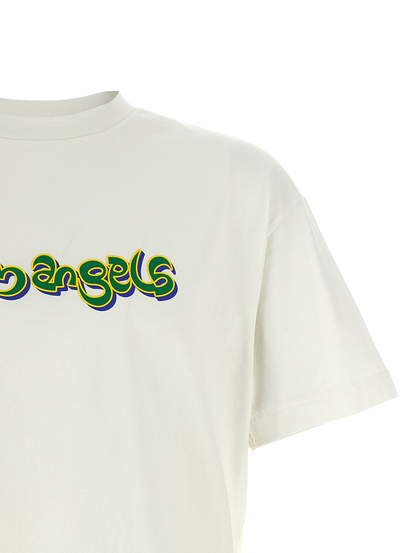 Palm Angels - thai logo crew neck short sleeve t-shirt