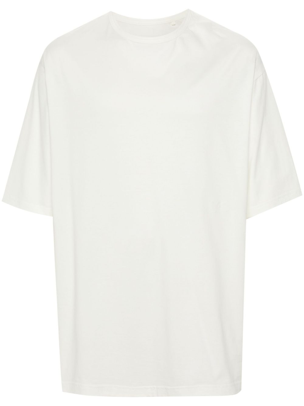 Logo-appliqué cotton T-shirt - White