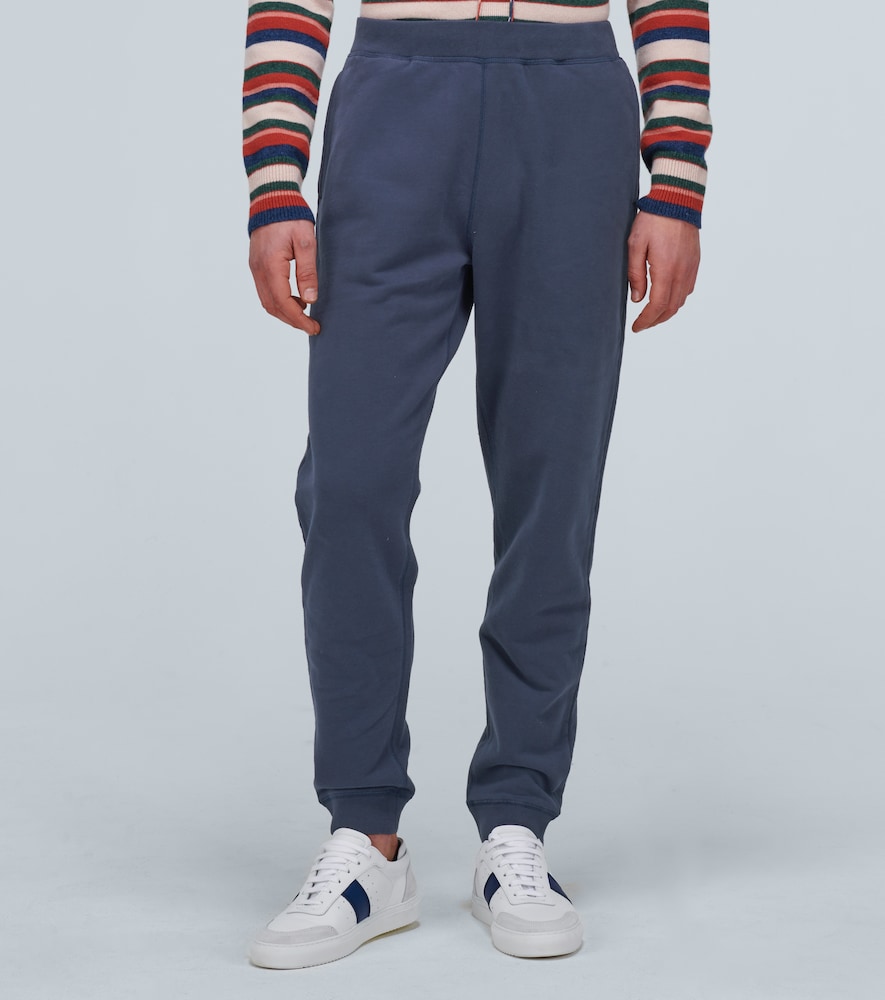 Cotton loopback sweatpants