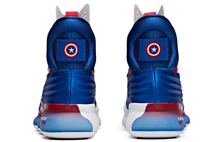 High Top Basketball Shoes 'Blue Red White'