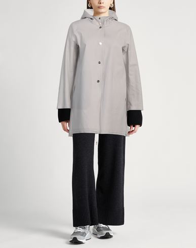 Woman Overcoat & Trench Coat Light grey