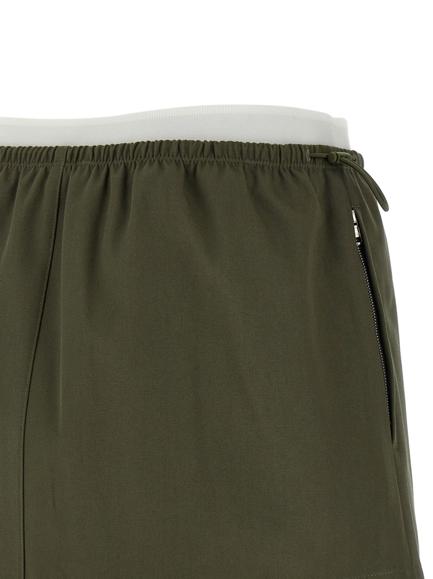 Double Layer Waist Skirt