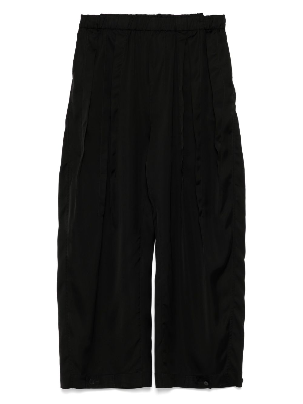 Wide-leg trousers - Black