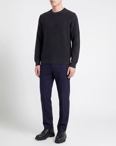 Man Sweater Charcoal Size 42 Wool, Acrylic, Alpaca wool