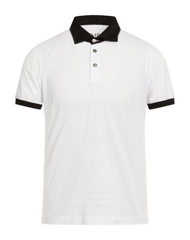 Man Polo shirt White Size M Cotton