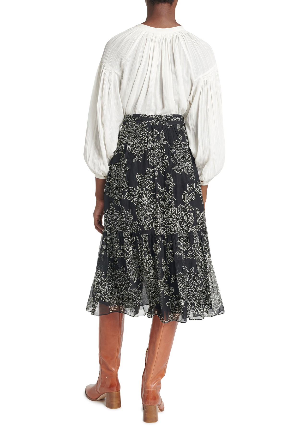 Soledad Ruffled Skirt