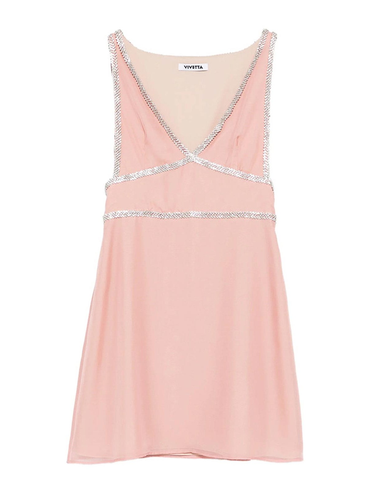 V-neck Mini Dress