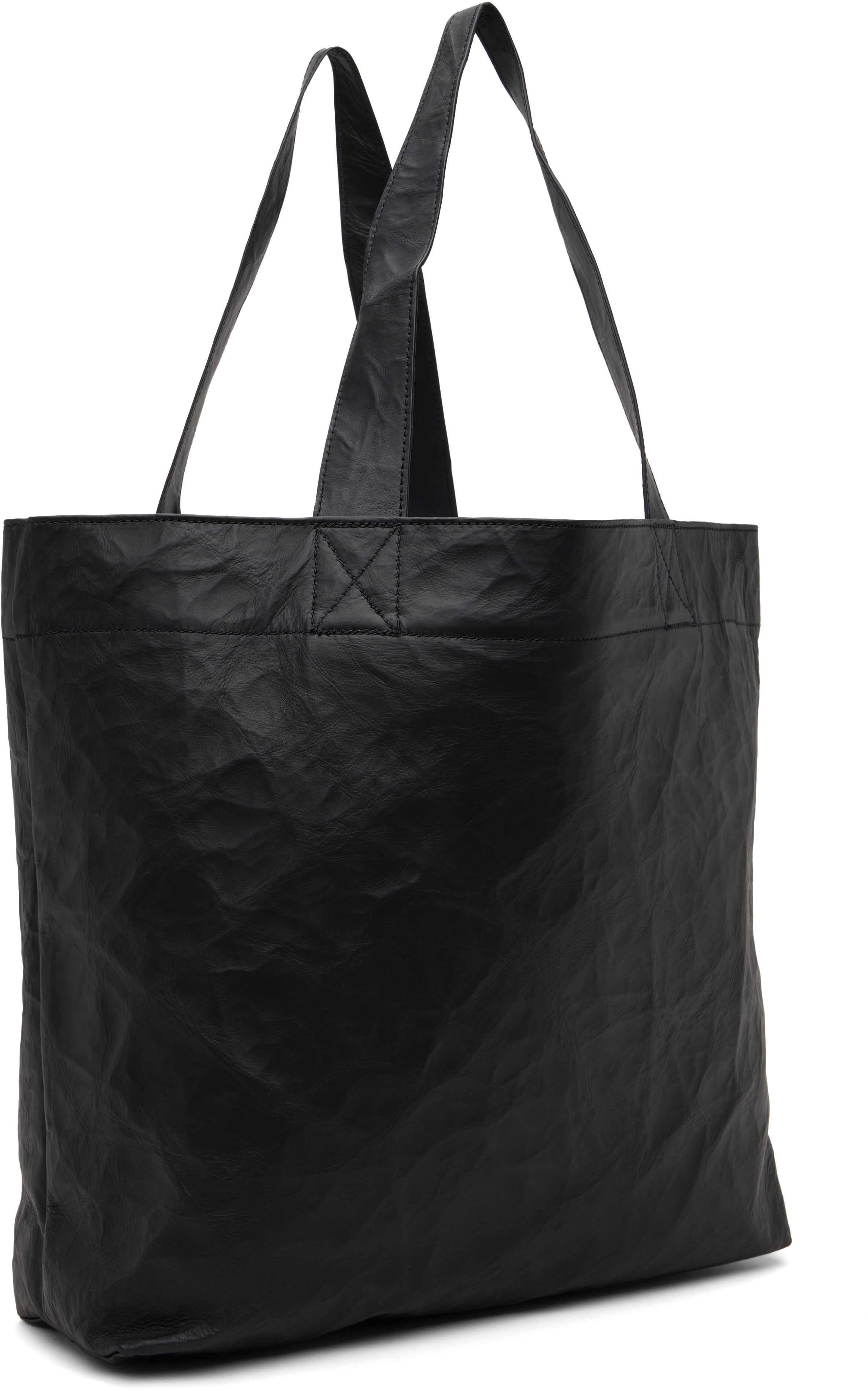 Black '' Leather Tote