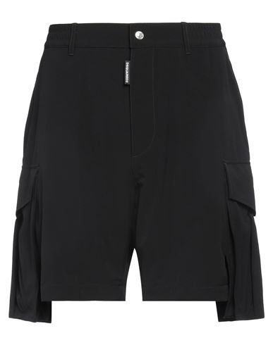 Man Shorts & Bermuda Shorts Black