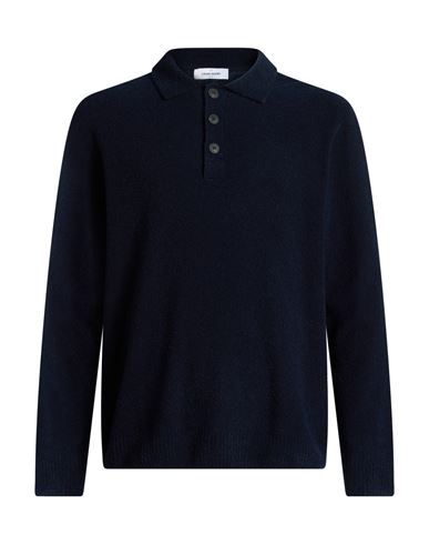 Man Sweater Midnight blue Size 48 Virgin Wool, Polyamide